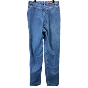 VTG 80s Rockies Womens Size 30 Jeans Straight High Rise Bareback Cowgirl Western